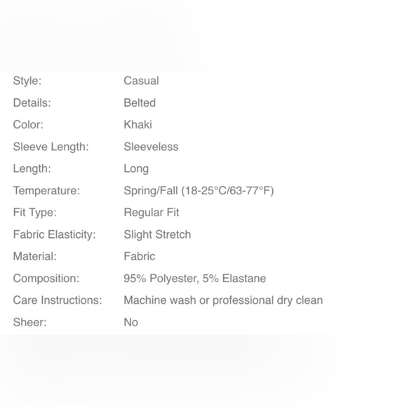 NWOT Women’s 8/10 Tan Open Front Sleeveless Cardigan Vest - Fits Sz M/L - Picture 11 of 11